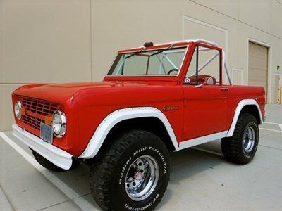 1973 ford bronco 4x4 california blue plate with all original miles no reserve!