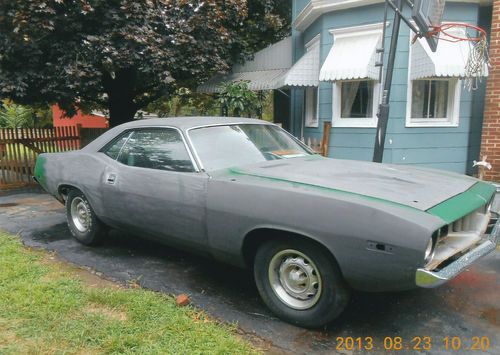 1973 plymouth cuda base 5.6l