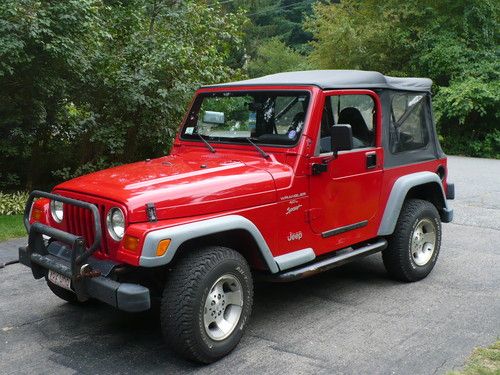 1999 jeep wrangler sport sport utility 2-door 4.0l read