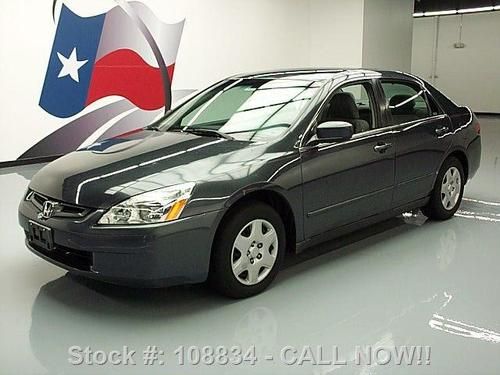 2005 honda accord lx sedan cruise ctrl cd audio 79k mi texas direct auto