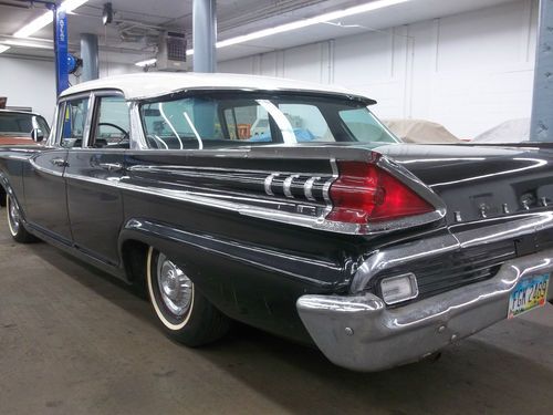 1959 Mercury Monterey Black/White 4 Door Sedan All Original w/ Low Miles, image 5