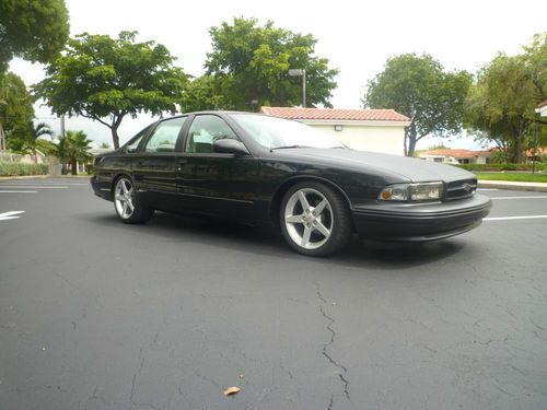 1995 impala ss modified streetable lt1/350,level 1 trans,3.73 4door sportscar