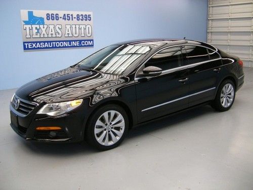 We finance!!!  2010 volkswagen cc sport heated leather 6 cd bluetooth texas auto