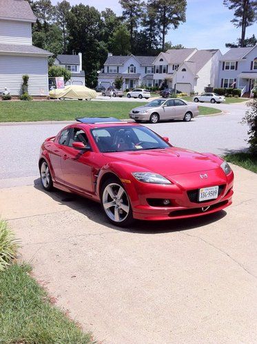 2004 mazda rx-8 grand touring velocity red