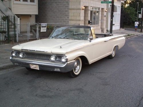 1960 mercury monterey convertable rare classic