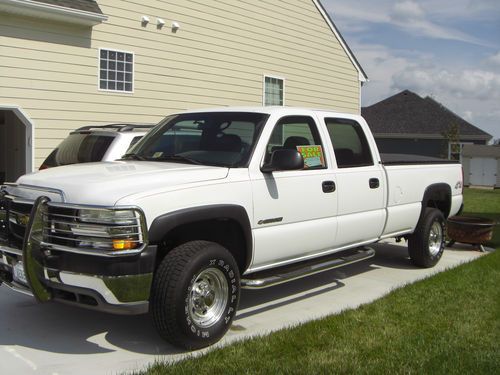 2001 silverado 2500hd 4wd crew 8ft bed