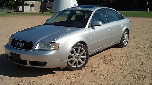 2004 audi s-line 2.7 twin turbo awd quattro no reserve