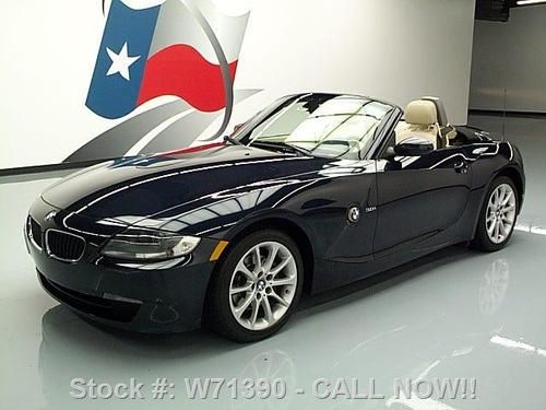 2007 bmw z4 3.0i roadster automatic cruise ctrl 47k mi texas direct auto