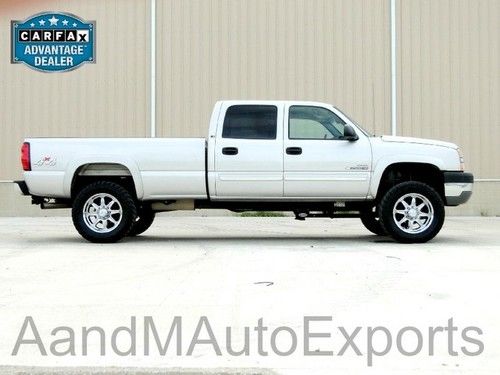 05_2500hd_4x4_6.6l diesel_lwb_crew cab_20in wheels_1owner_tx