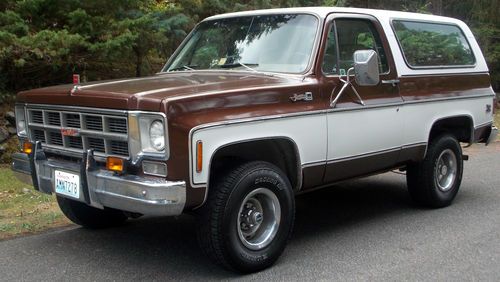 1978 gmc jimmy high sierra 81k original miles 4x4 400 rust free no reserve