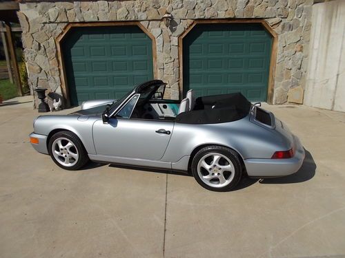 1991 Porsche 911 Carrera 2 Convertible 2-Door 3.6L, 964, Low Miles, Mint!!, US $27,950.00, image 2