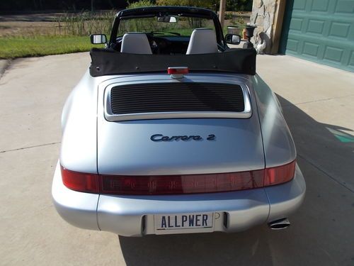 1991 Porsche 911 Carrera 2 Convertible 2-Door 3.6L, 964, Low Miles, Mint!!, US $27,950.00, image 4