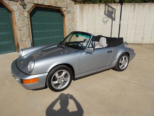 1991 Porsche 911 Carrera 2 Convertible 2-Door 3.6L, 964, Low Miles, Mint!!, US $27,950.00, image 6