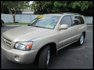 2007 toyota highlander 2wd 4dr v6 w/3rd row leather roof extra clean ! ! ! !