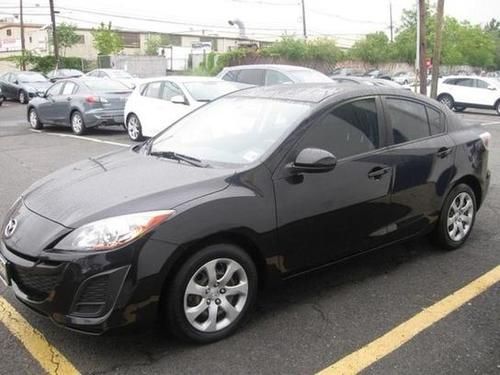 2011 mazda 3 i touring. black mica. black interior. automatic. only 21,400 miles