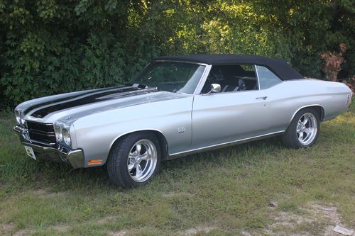 1970 chevelle ss convertible ls5 454 / 4spd