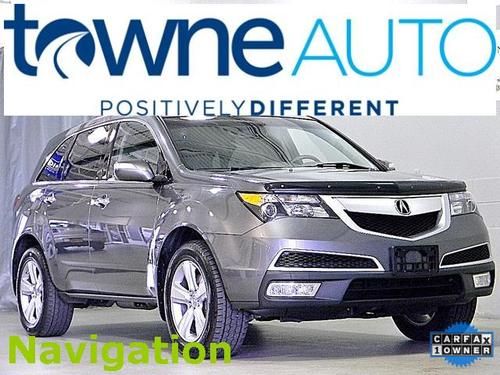 10 acura mdx awd 3rd row seats dvd navigation xm