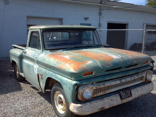64 Chevy C10 Step Side w/title and 2nd parts truck w/a283 and GM 350 Crate Motor, image 7