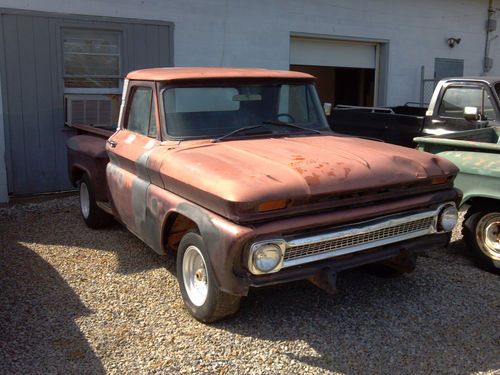 64 Chevy C10 Step Side w/title and 2nd parts truck w/a283 and GM 350 Crate Motor, image 12