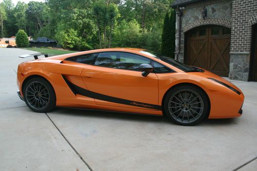 2008 lamborghini superleggera arancio borealis ceramics 6k miles