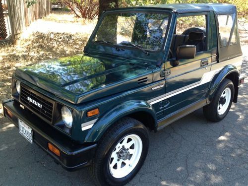 1988 suzuki samurai 4x4 ((( original and 100% rust free ))) clean california car