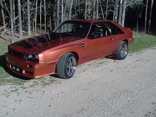 1984 mercury capri rs hatchback 3-door 5.0l