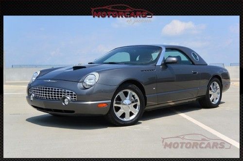 2003 ford thunderbird premium chromes hard top 45k miles 6 disc cd heated seats