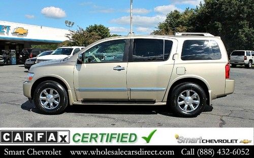 Used infiniti qx56 import automatic 4x4 sport utility 4wd we finance suv autos