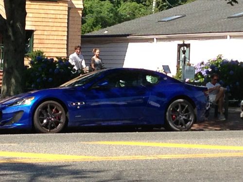 Mint 2013 Maserati GT Sport-Bright Blue with black interior, US $125,000.00, image 2