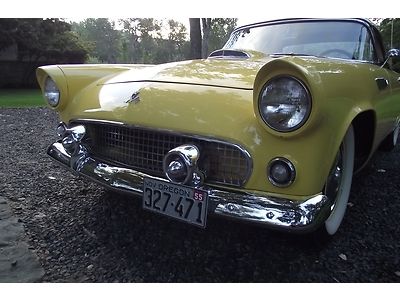 BEAUTIFUL - RARE 1955 THUNDERBIRD GOLDENROD YELLOW ROADSTER, US $29,000.00, image 5