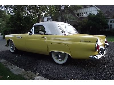 BEAUTIFUL - RARE 1955 THUNDERBIRD GOLDENROD YELLOW ROADSTER, US $29,000.00, image 15