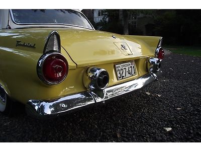 BEAUTIFUL - RARE 1955 THUNDERBIRD GOLDENROD YELLOW ROADSTER, US $29,000.00, image 19