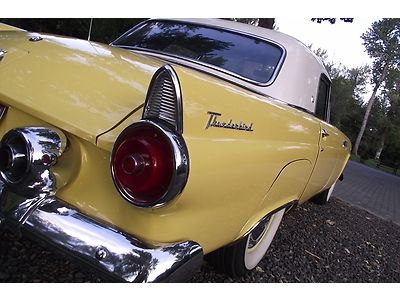 BEAUTIFUL - RARE 1955 THUNDERBIRD GOLDENROD YELLOW ROADSTER, US $29,000.00, image 25