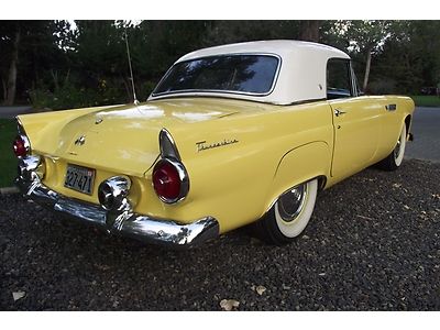 BEAUTIFUL - RARE 1955 THUNDERBIRD GOLDENROD YELLOW ROADSTER, US $29,000.00, image 26