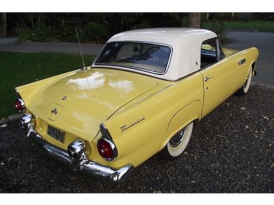 BEAUTIFUL - RARE 1955 THUNDERBIRD GOLDENROD YELLOW ROADSTER, US $29,000.00, image 27