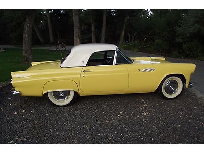 BEAUTIFUL - RARE 1955 THUNDERBIRD GOLDENROD YELLOW ROADSTER, US $29,000.00, image 28