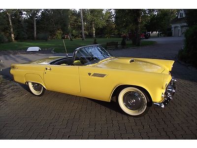 BEAUTIFUL - RARE 1955 THUNDERBIRD GOLDENROD YELLOW ROADSTER, US $29,000.00, image 31