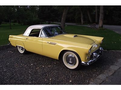 BEAUTIFUL - RARE 1955 THUNDERBIRD GOLDENROD YELLOW ROADSTER, US $29,000.00, image 36