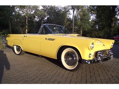 BEAUTIFUL - RARE 1955 THUNDERBIRD GOLDENROD YELLOW ROADSTER, US $29,000.00, image 72