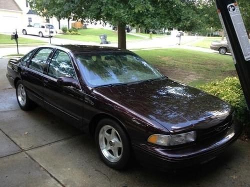 1996 chevrolet impala ss,  very nice car, low miles