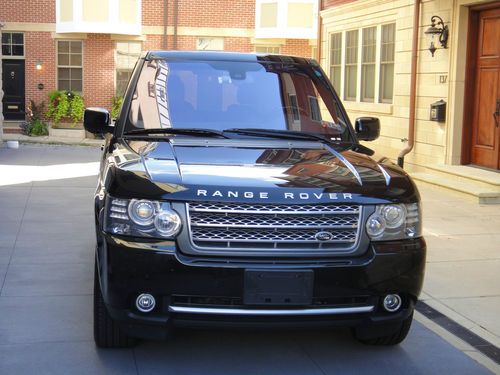 Clean 2011 range rover supercharged (510hp) original price $105,000