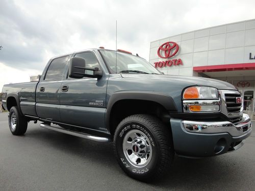 07 gmc sierra 3500 crew cab long bed duramax diesel slt 4x4 dvd sunroof video