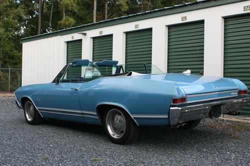 1968 chevelle malibu convertible very nice! no reserve