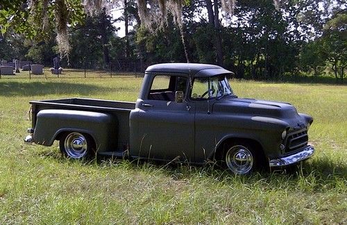 Chevrolet, chevy, truck, pickup, 3100, 57, 1957, hotrod, ratrod, streetrod