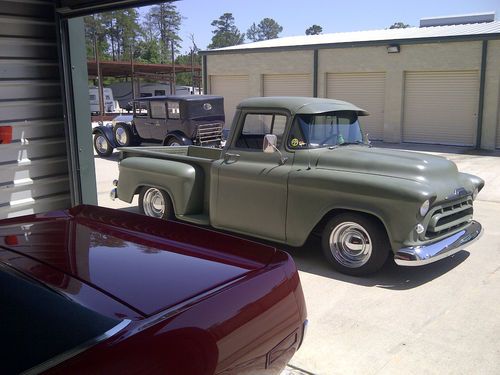 Chevrolet, Chevy, truck, pickup, 3100, 57, 1957, hotrod, ratrod, streetrod, image 10