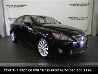 2010 lexus is 250 certified leather 1 owner new tires &amp; brakes spoiler moonroof