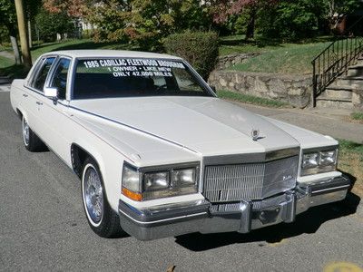 1985 cadillac fleetwood brougham luxury only 42k original miles crush velvet