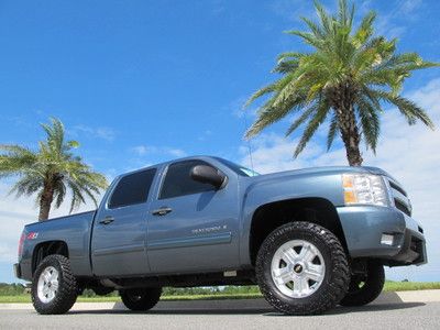 Chevrolet silverado lt crew cab z71 4x4 - leather - loaded - new tires!!