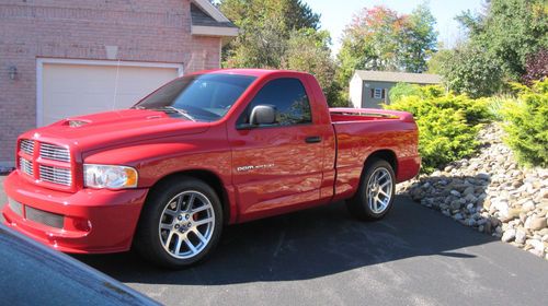 2004 dodge ram 1500 srt-10 standard cab pickup 2-door 8.3l