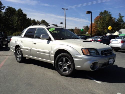 2004 subaru baja turbo, white, awd, one owner, clean carfax!!!!